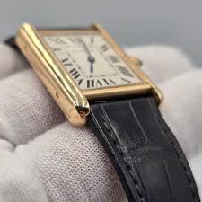 Tank Solo Gold Watch