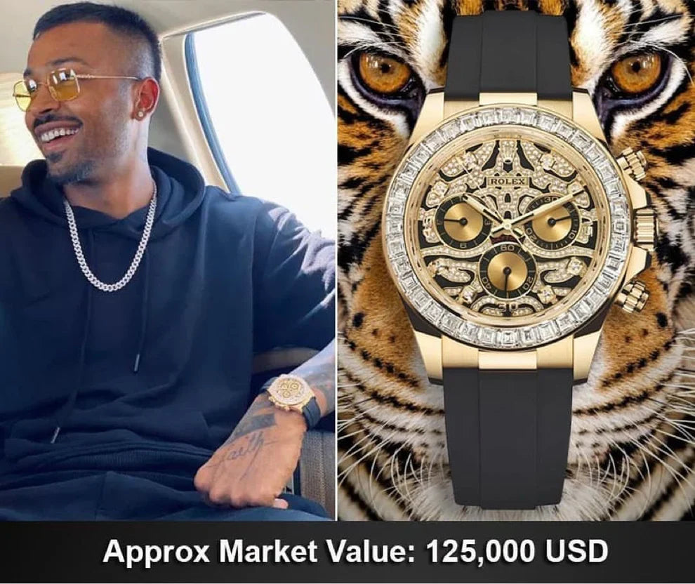 Day Date Men's Tiger Watch
